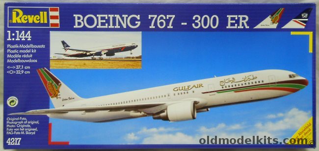 Revell 1/144 Boeing 767-300ER - British Airways or Gulf Air, 4217 plastic model kit